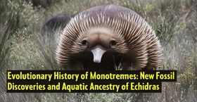 Evolutionary History of Monotremes: New Fossil Discoveries and Aquatic Ancestry of Echidnas