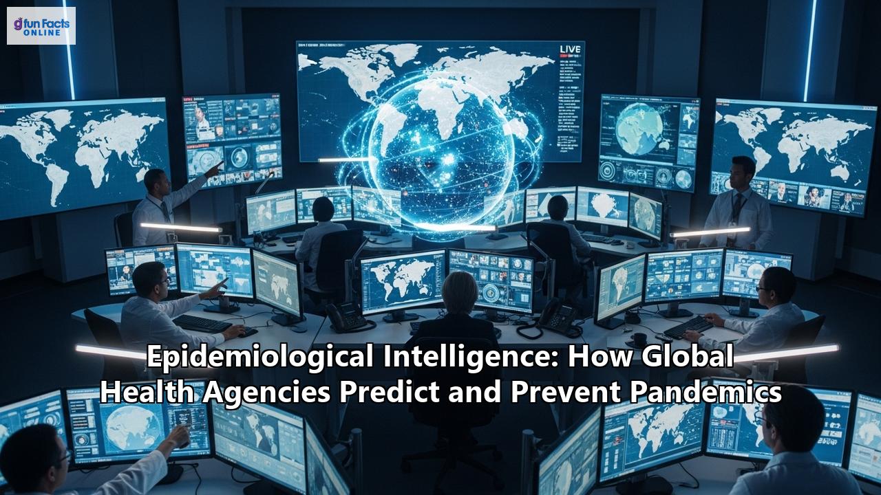Epidemiological Intelligence: How Global Health Agencies Predict and Prevent Pandemics