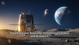 The 2026 Lunar Economy: Commercial Landers and Artemis II