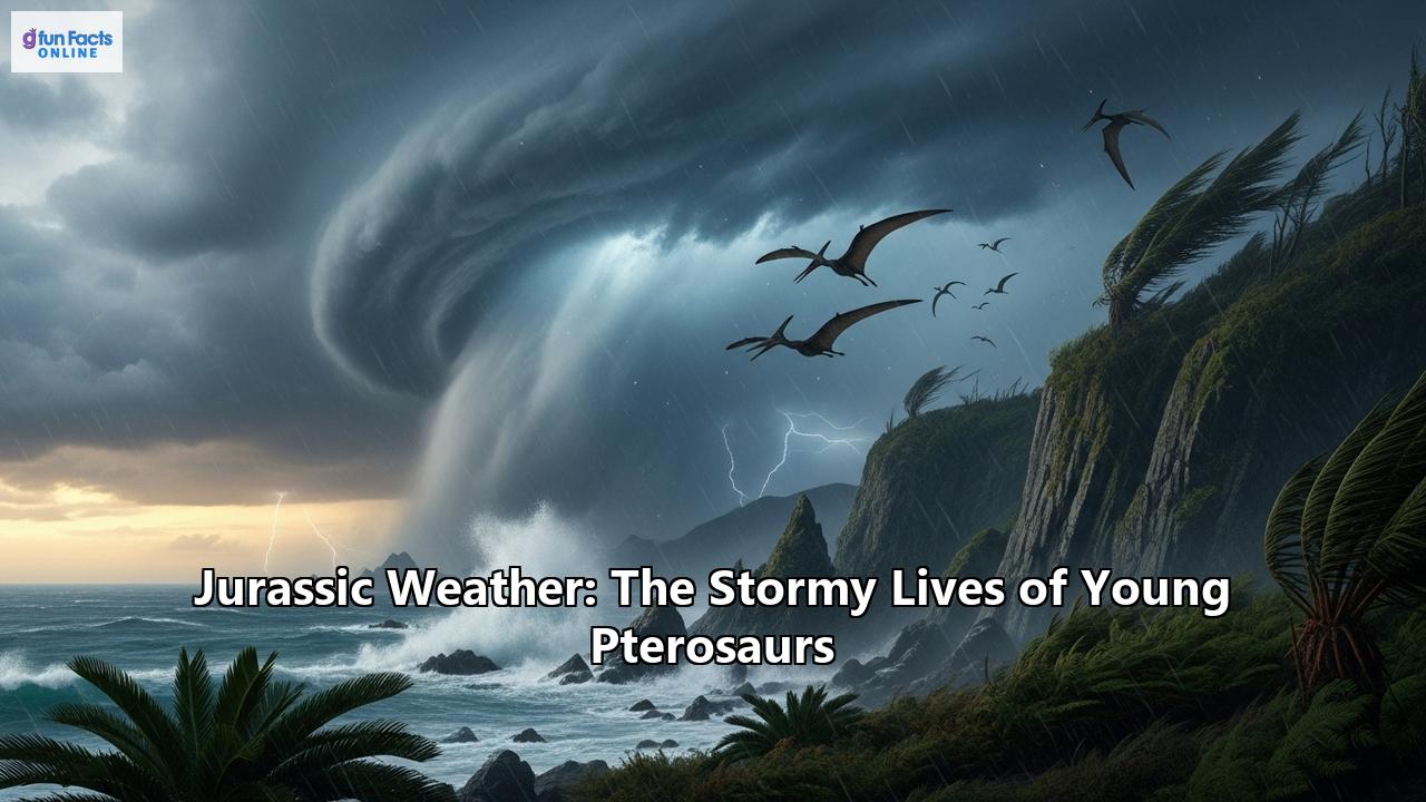 Jurassic Weather: The Stormy Lives of Young Pterosaurs