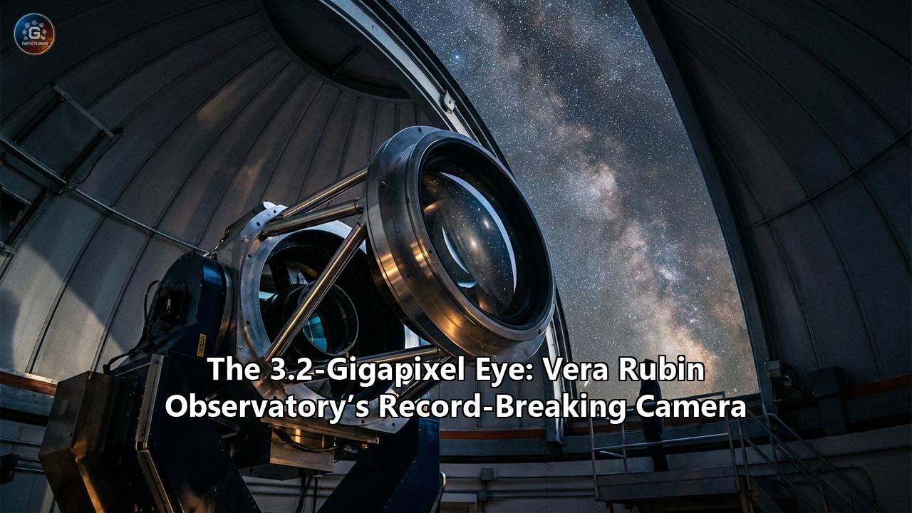 The 3.2-Gigapixel Eye: Vera Rubin Observatory’s Record-Breaking Camera