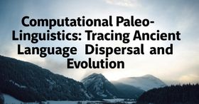 Computational Paleo-Linguistics: Tracing Ancient Language Dispersal and Evolution
