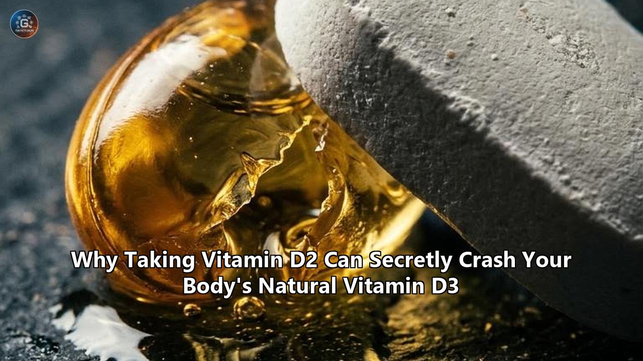 Why Taking Vitamin D2 Can Secretly Crash Your Body's Natural Vitamin D3
