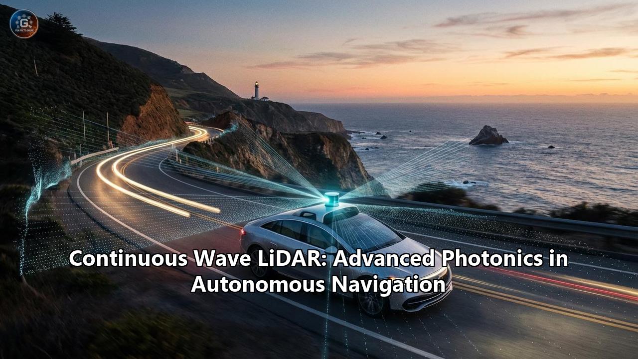 Continuous Wave LiDAR: Advanced Photonics in Autonomous Navigation