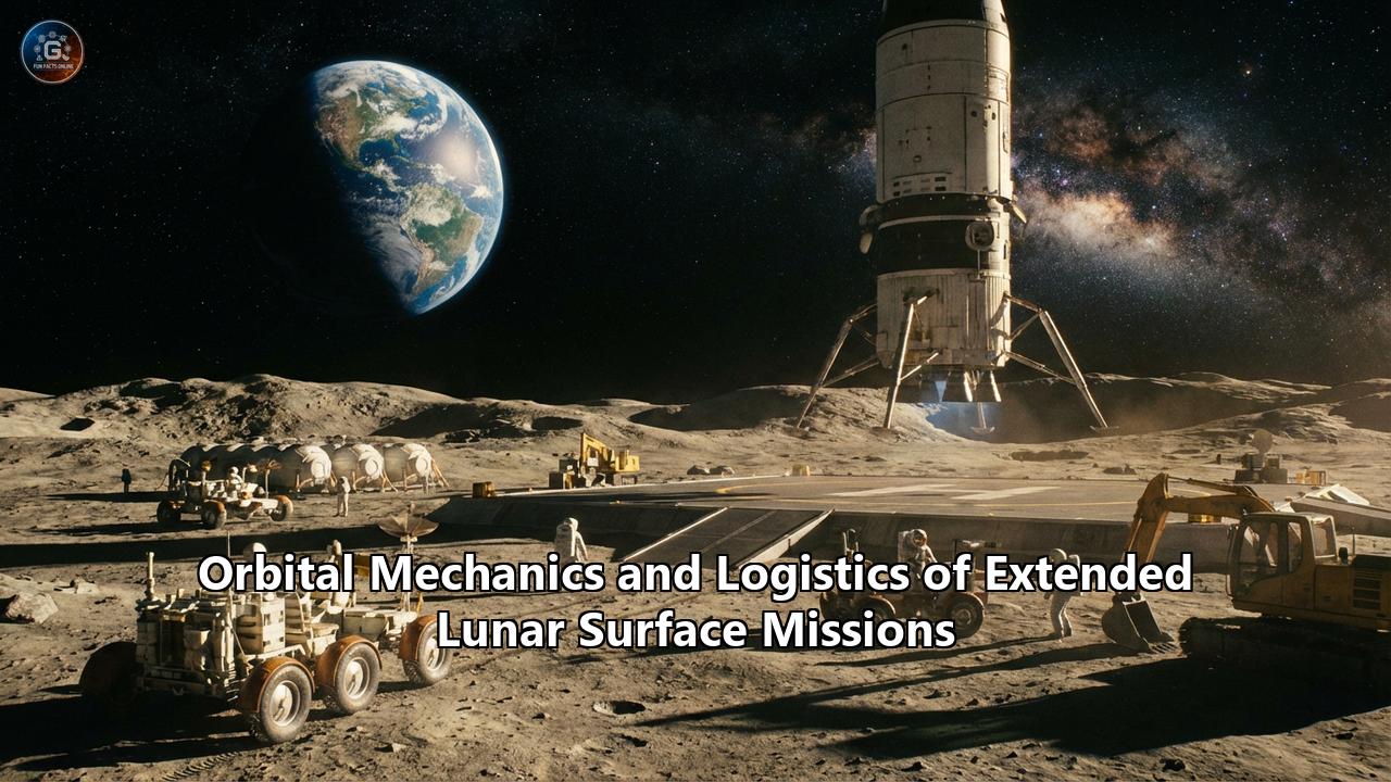 Orbital Mechanics and Logistics of Extended Lunar Surface Missions
