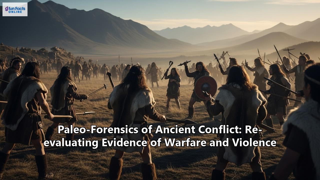 Paleo-Forensics of Ancient Conflict: Re-evaluating Evidence of Warfare and Violence