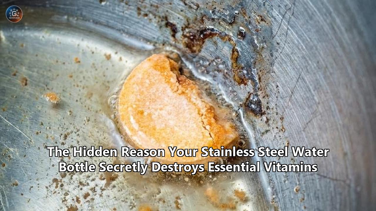 The Hidden Reason Your Stainless Steel Water Bottle Secretly Destroys Essential Vitamins