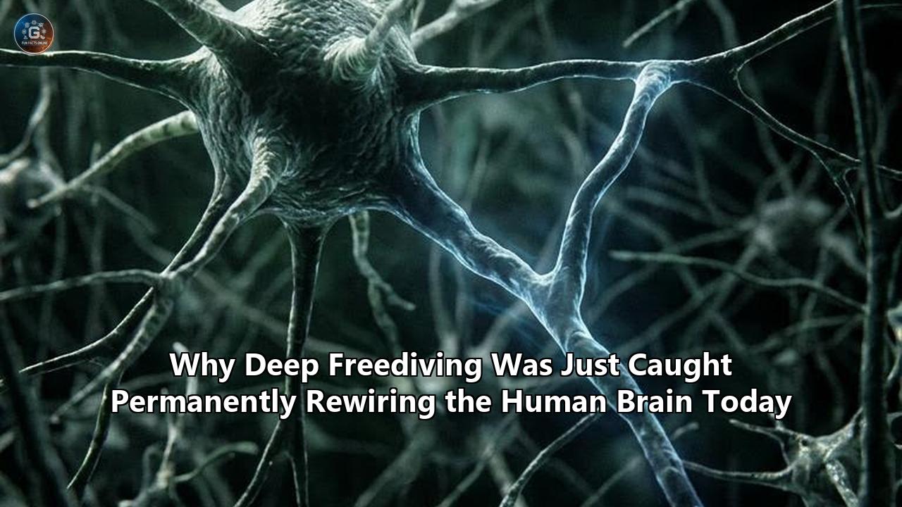 Why Deep Freediving Was Just Caught Permanently Rewiring the Human Brain Today