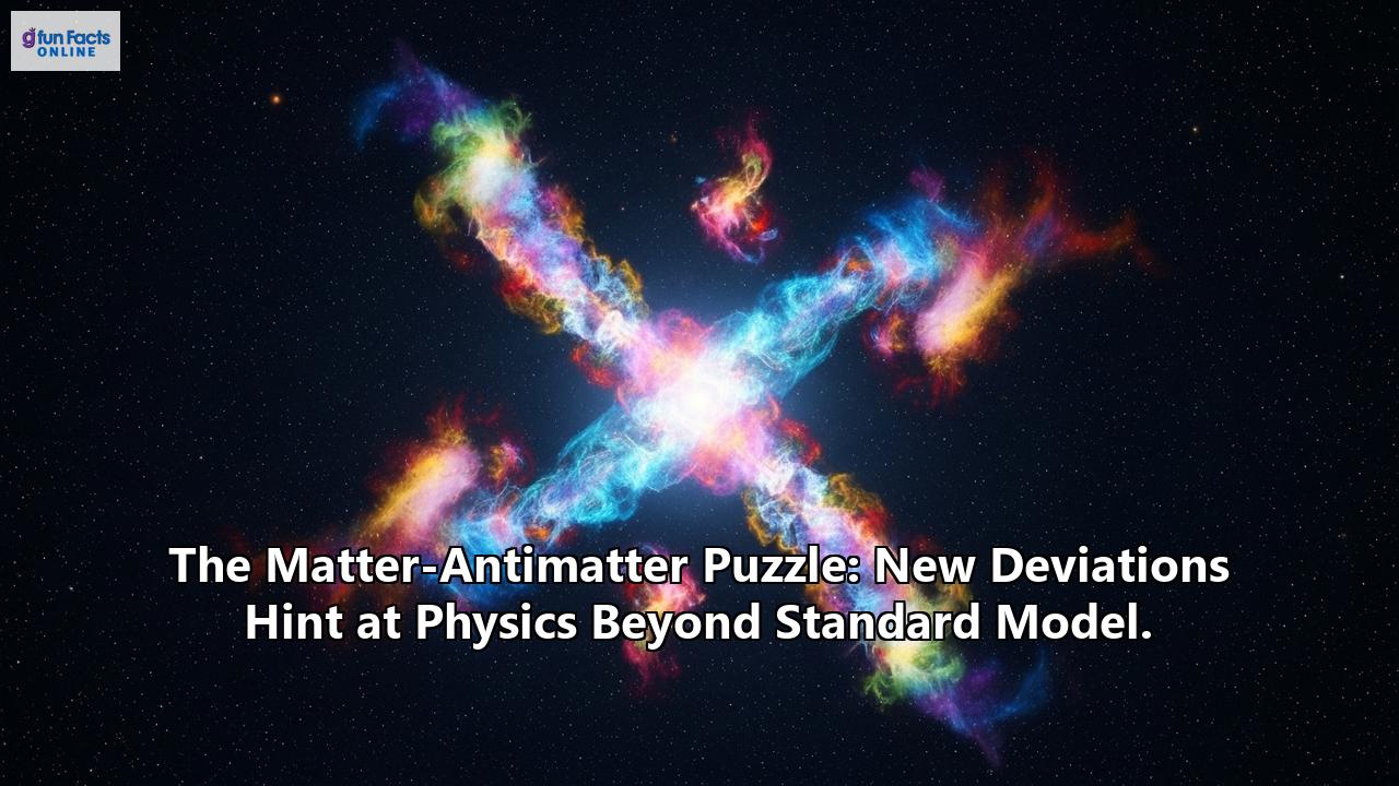 The Matter-Antimatter Puzzle: New Deviations Hint at Physics Beyond Standard Model.