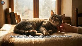 Decoded: The Unique Signature of a Cat's Purr