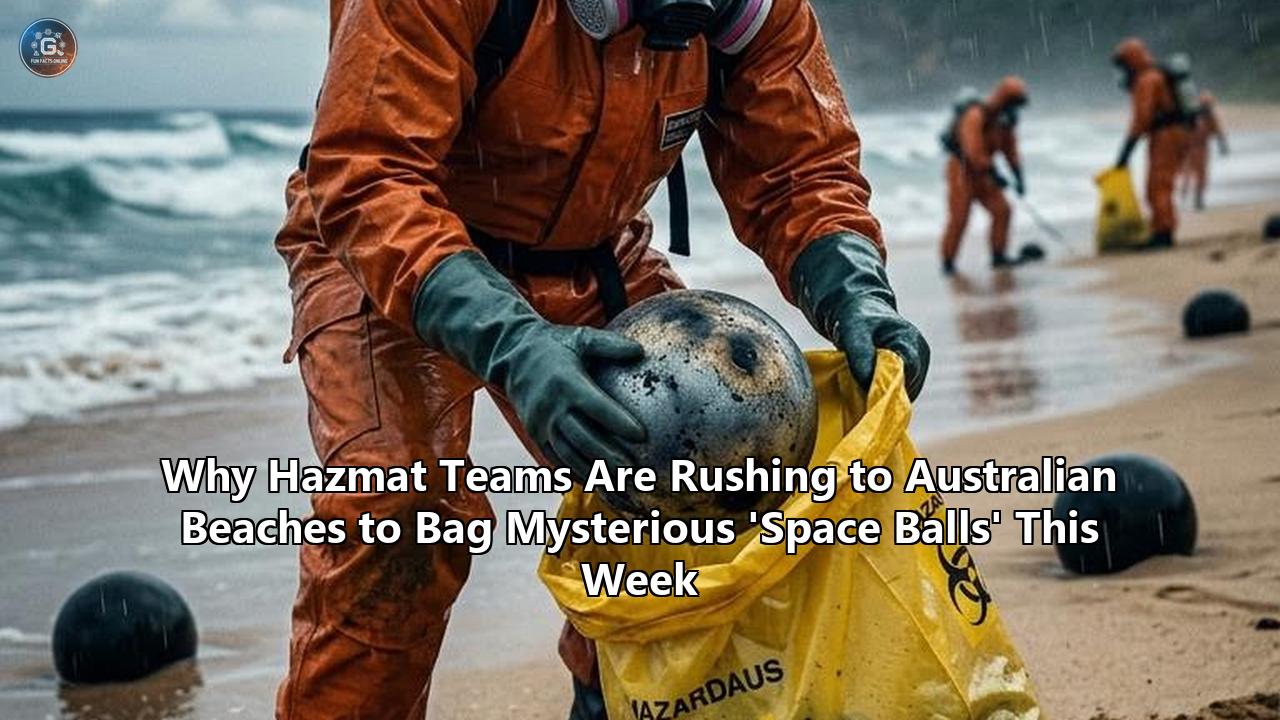 Why Hazmat Teams Are Rushing to Australian Beaches to Bag Mysterious 'Space Balls' This Week