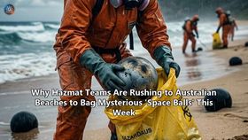 Why Hazmat Teams Are Rushing to Australian Beaches to Bag Mysterious 'Space Balls' This Week