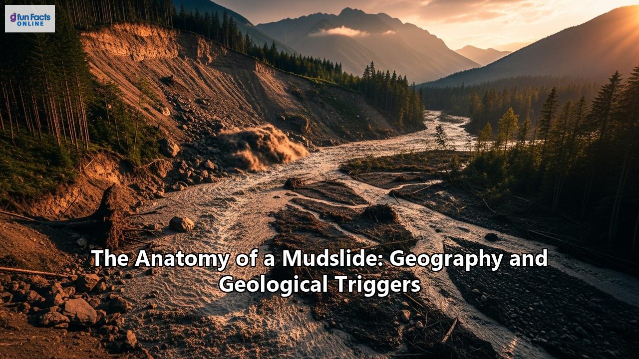 The Anatomy of a Mudslide: Geography and Geological Triggers
