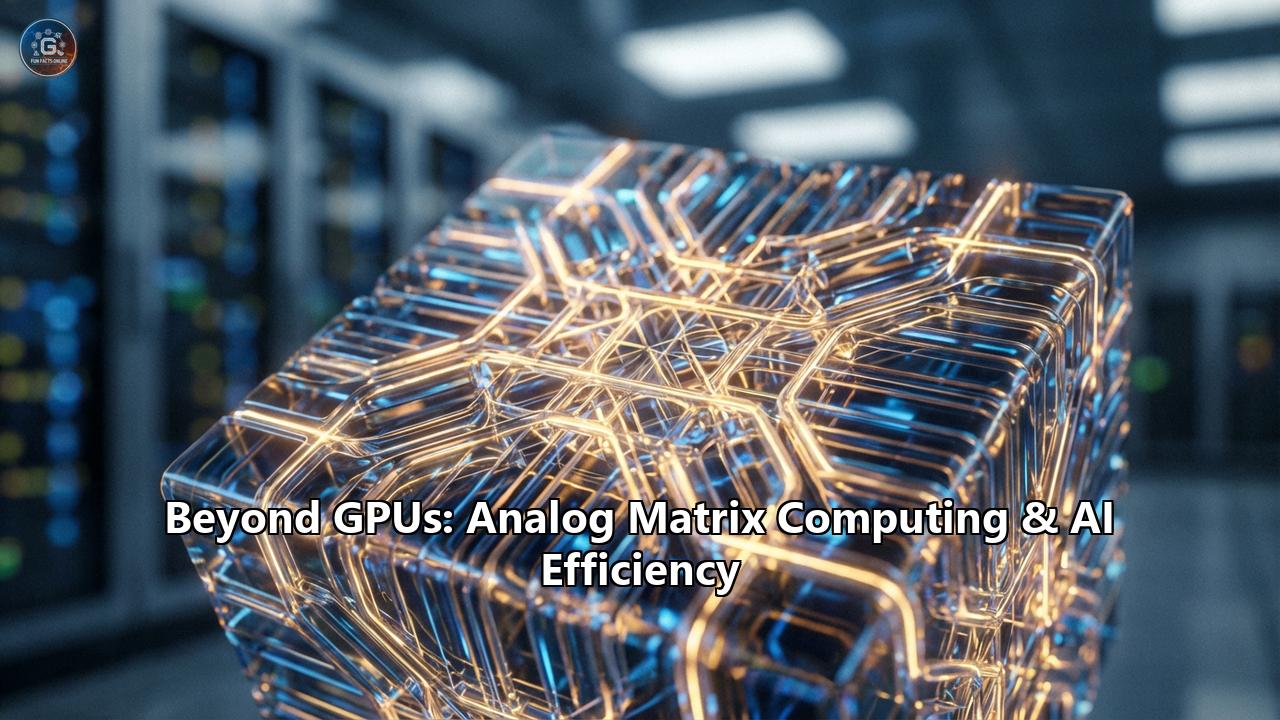 Beyond GPUs: Analog Matrix Computing & AI Efficiency