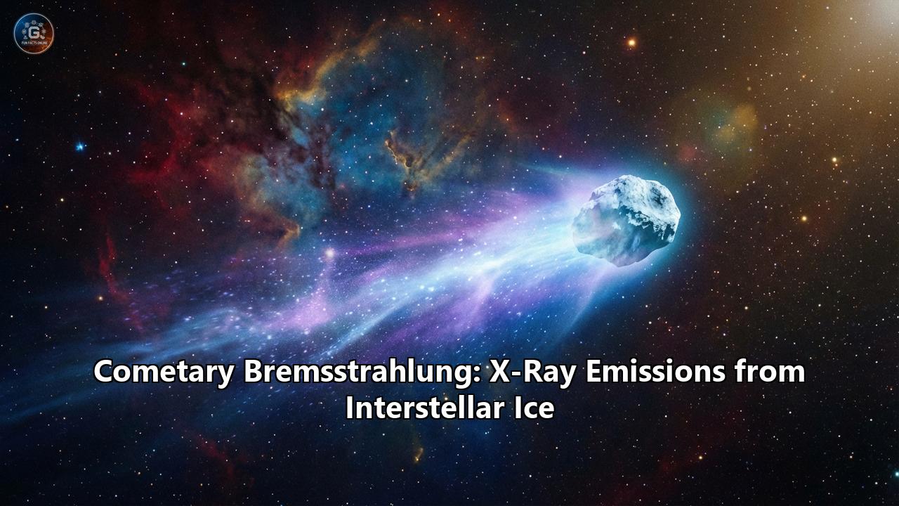 Cometary Bremsstrahlung: X-Ray Emissions from Interstellar Ice
