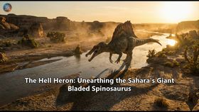 The Hell Heron: Unearthing the Sahara's Giant Bladed Spinosaurus