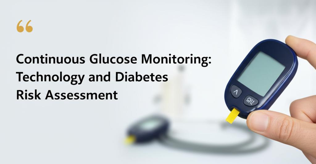 Continuous Glucose Monitoring: Technology and Diabetes Risk Assessment