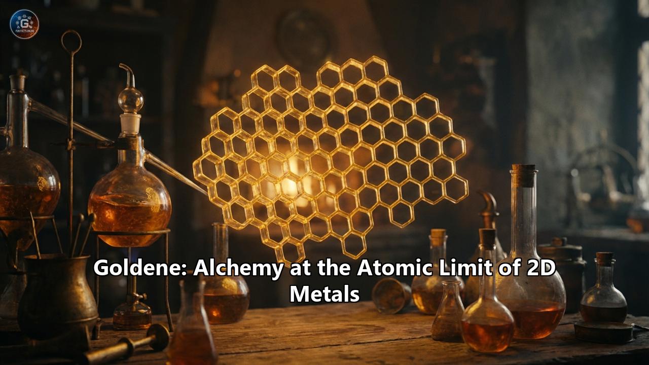 Goldene: Alchemy at the Atomic Limit of 2D Metals