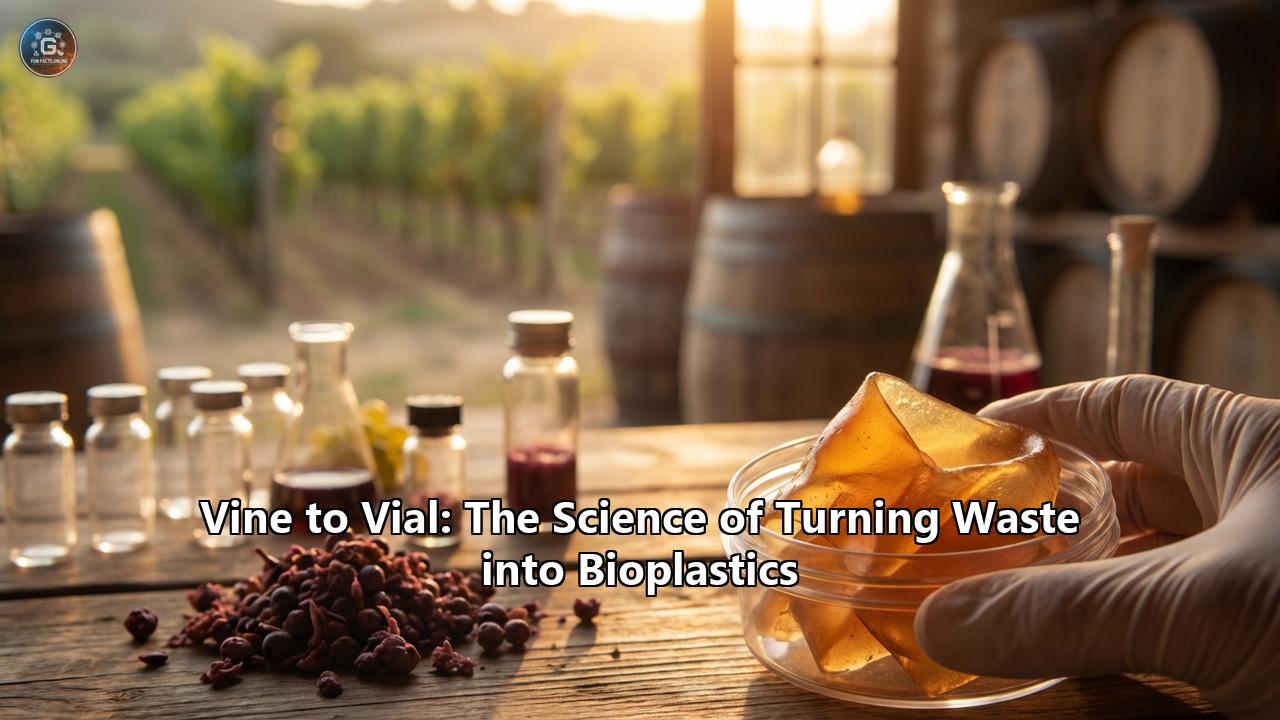 Vine to Vial: The Science of Turning Waste into Bioplastics