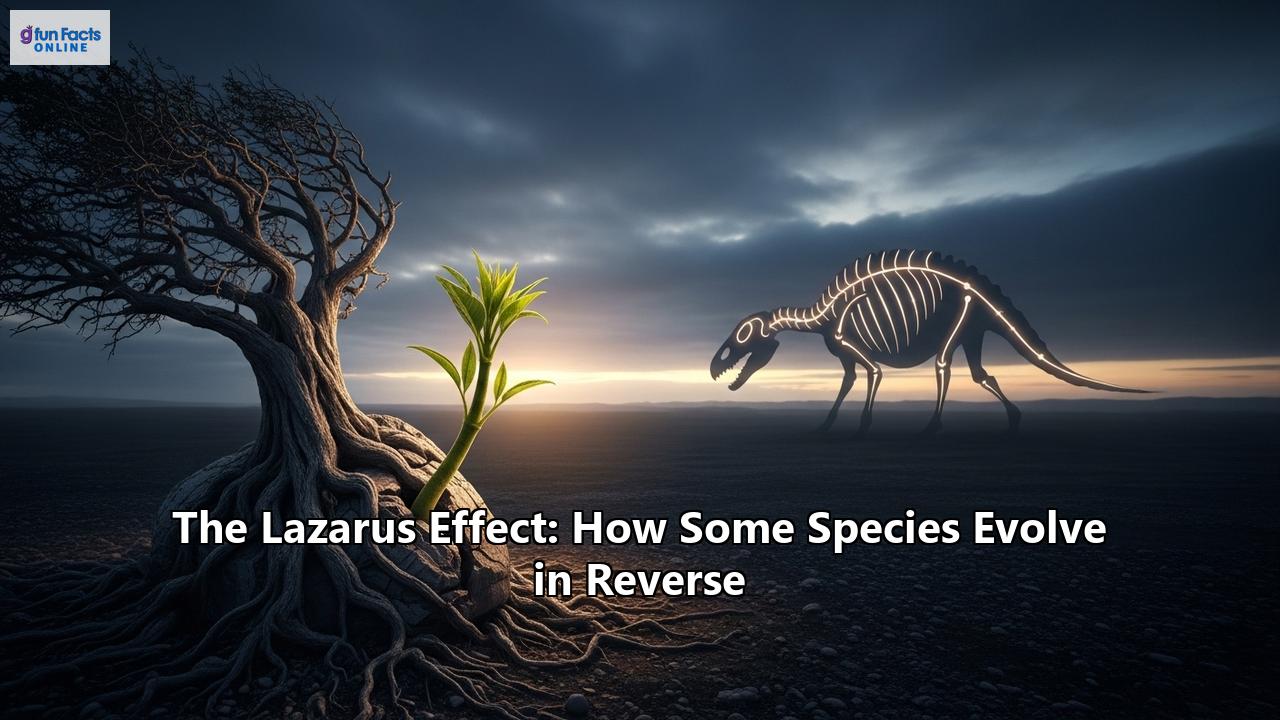 The Lazarus Effect: How Some Species Evolve in Reverse