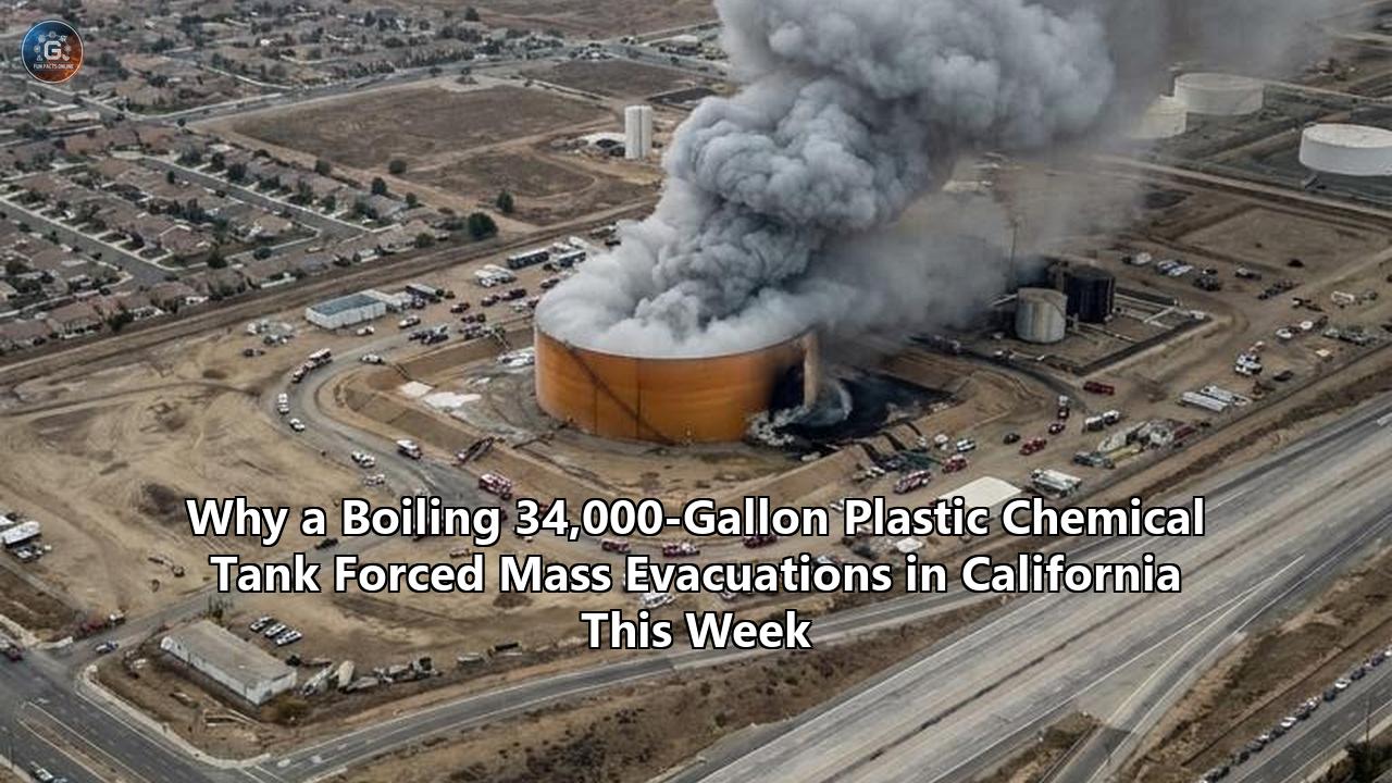 Why a Boiling 34,000-Gallon Plastic Chemical Tank Forced Mass Evacuations in California This Week