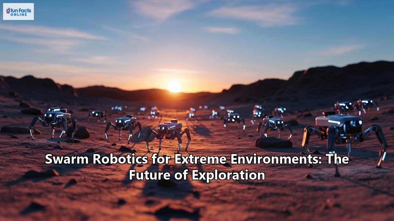 Swarm Robotics for Extreme Environments: The Future of Exploration
