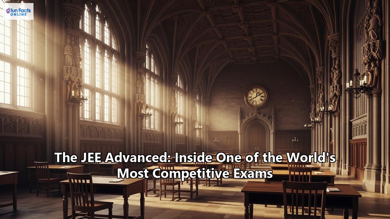 The JEE Advanced: Inside One of the World's Most Competitive Exams