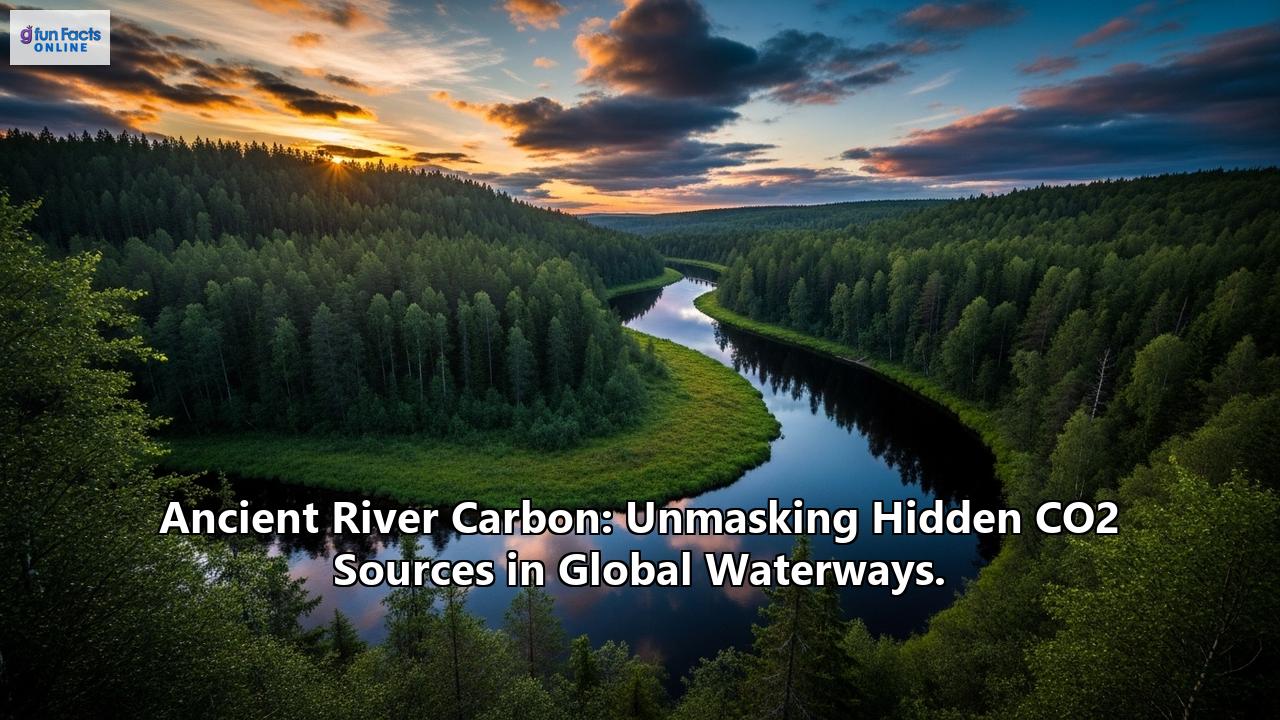 Ancient River Carbon: Unmasking Hidden CO2 Sources in Global Waterways.