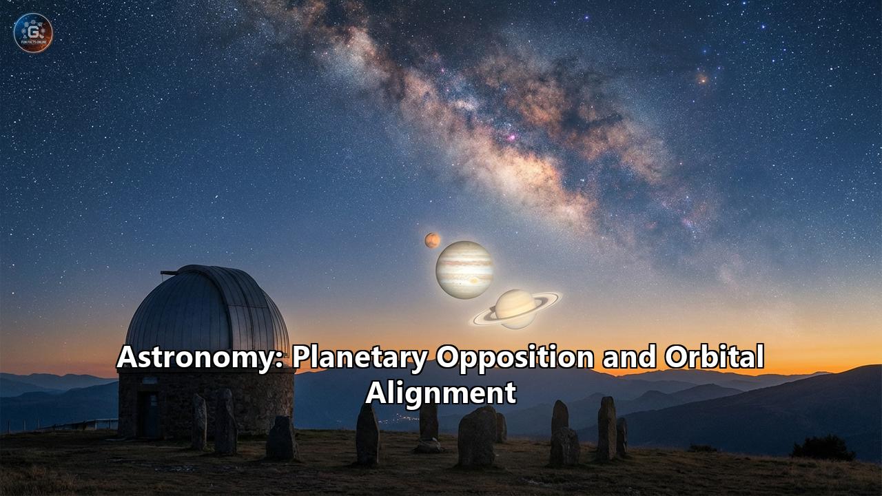 Astronomy: Planetary Opposition and Orbital Alignment