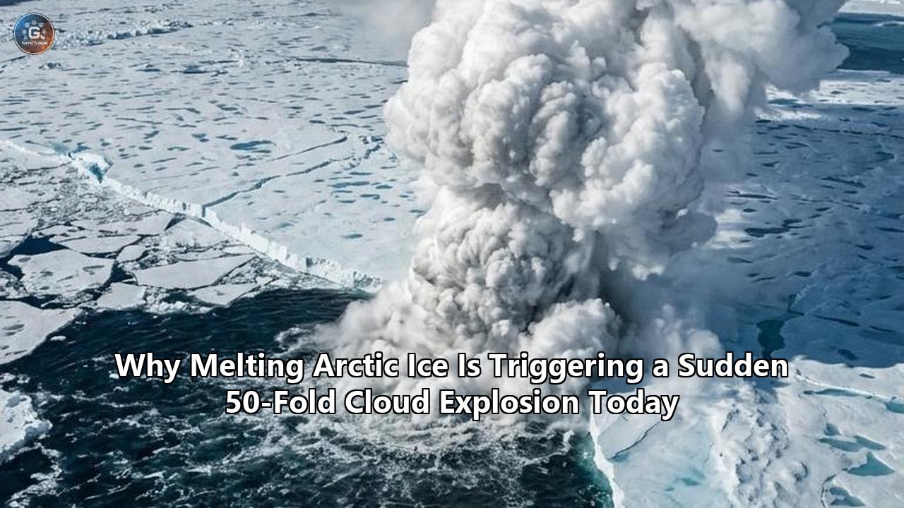 Why Melting Arctic Ice Is Triggering a Sudden 50-Fold Cloud Explosion Today