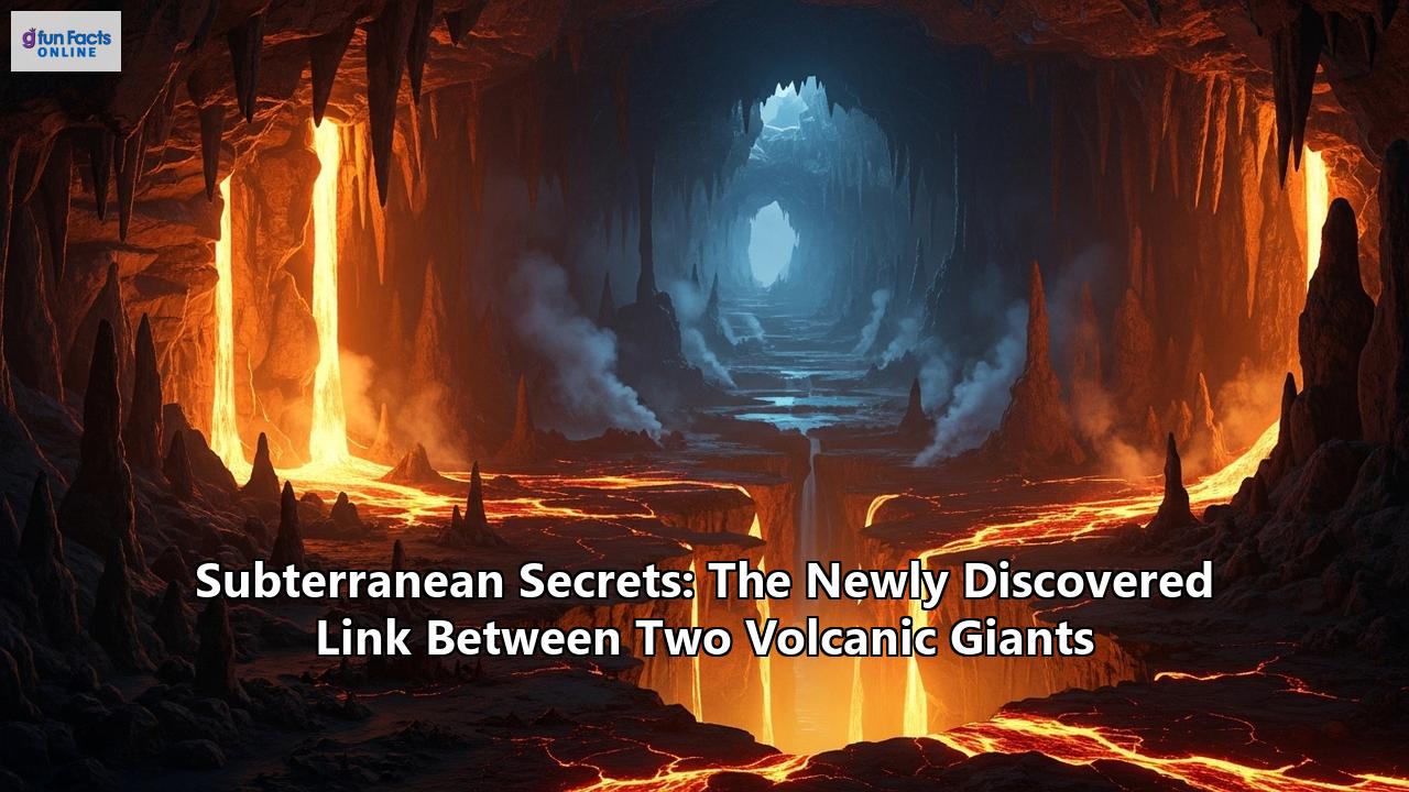 Subterranean Secrets: The Newly Discovered Link Between Two Volcanic Giants