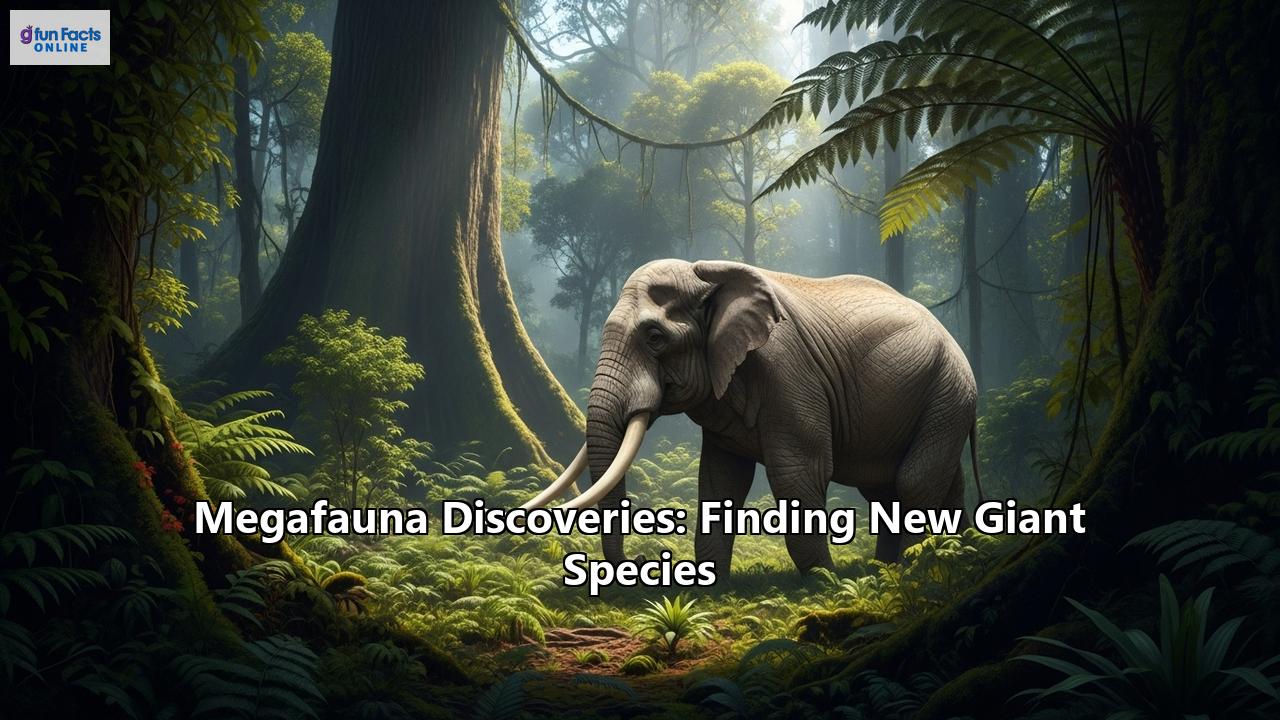 Megafauna Discoveries: Finding New Giant Species