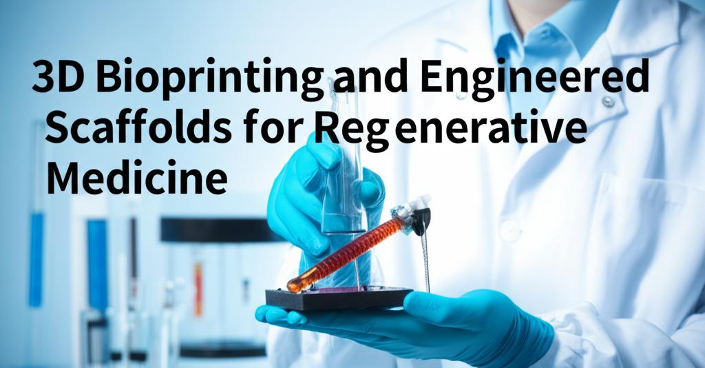 3D Bioprinting and Engineered Scaffolds for Regenerative Medicine