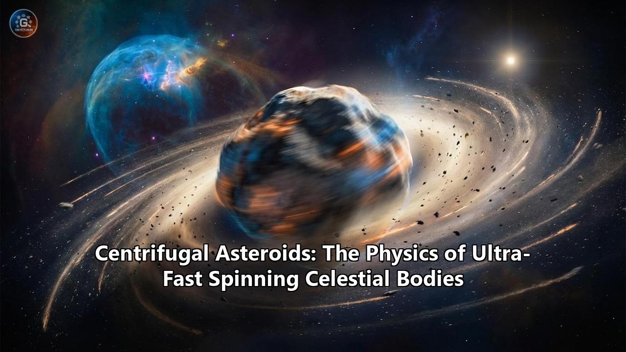 Centrifugal Asteroids: The Physics of Ultra-Fast Spinning Celestial Bodies