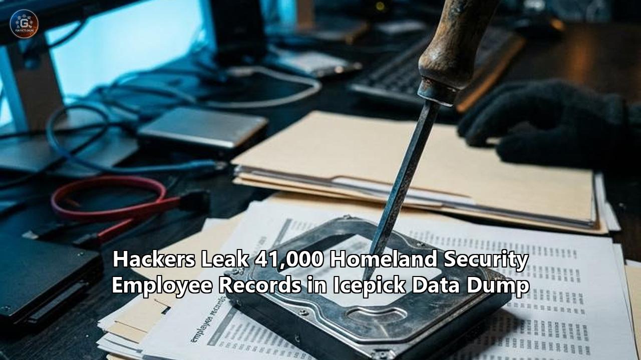 Hackers Leak 41,000 Homeland Security Employee Records in Icepick Data Dump