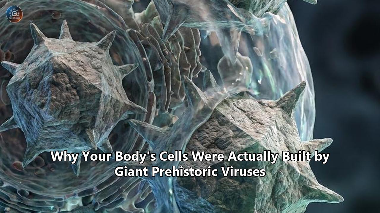 Why Your Body's Cells Were Actually Built by Giant Prehistoric Viruses