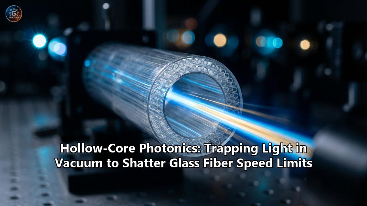 Hollow-Core Photonics: Trapping Light in Vacuum to Shatter Glass Fiber Speed Limits