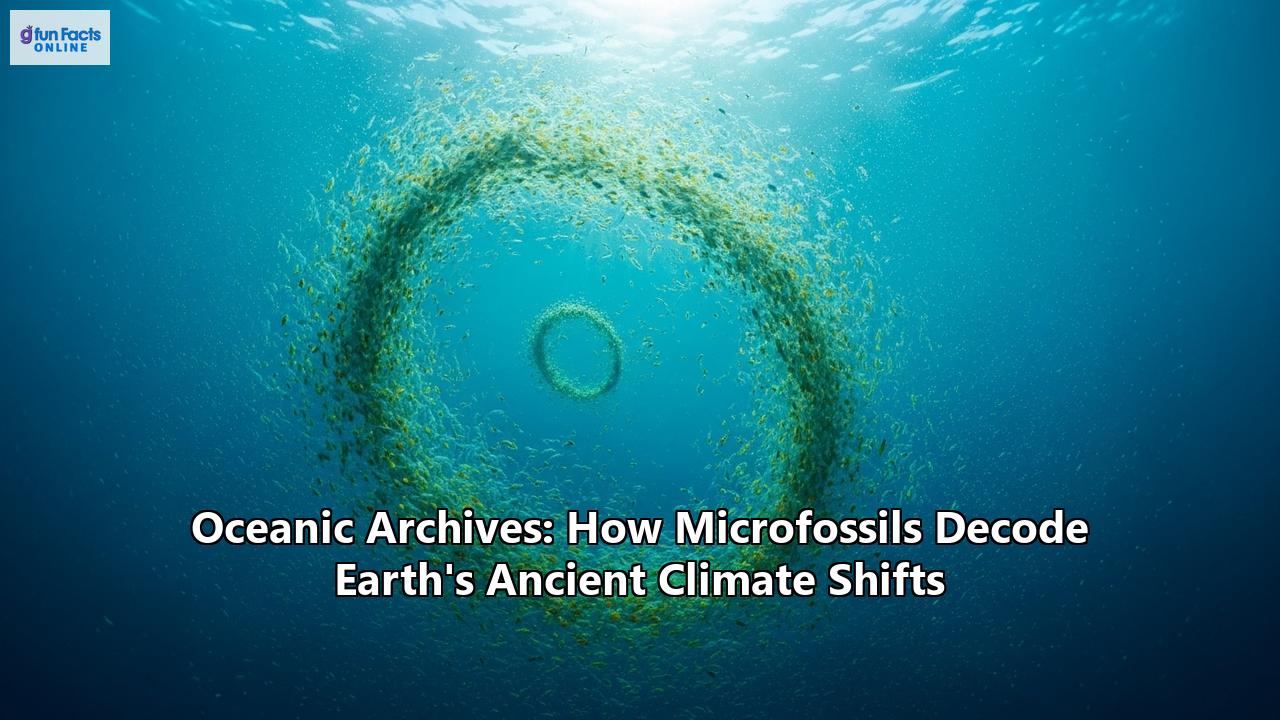 Oceanic Archives: How Microfossils Decode Earth's Ancient Climate Shifts