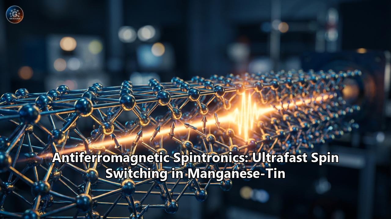 Antiferromagnetic Spintronics: Ultrafast Spin Switching in Manganese-Tin
