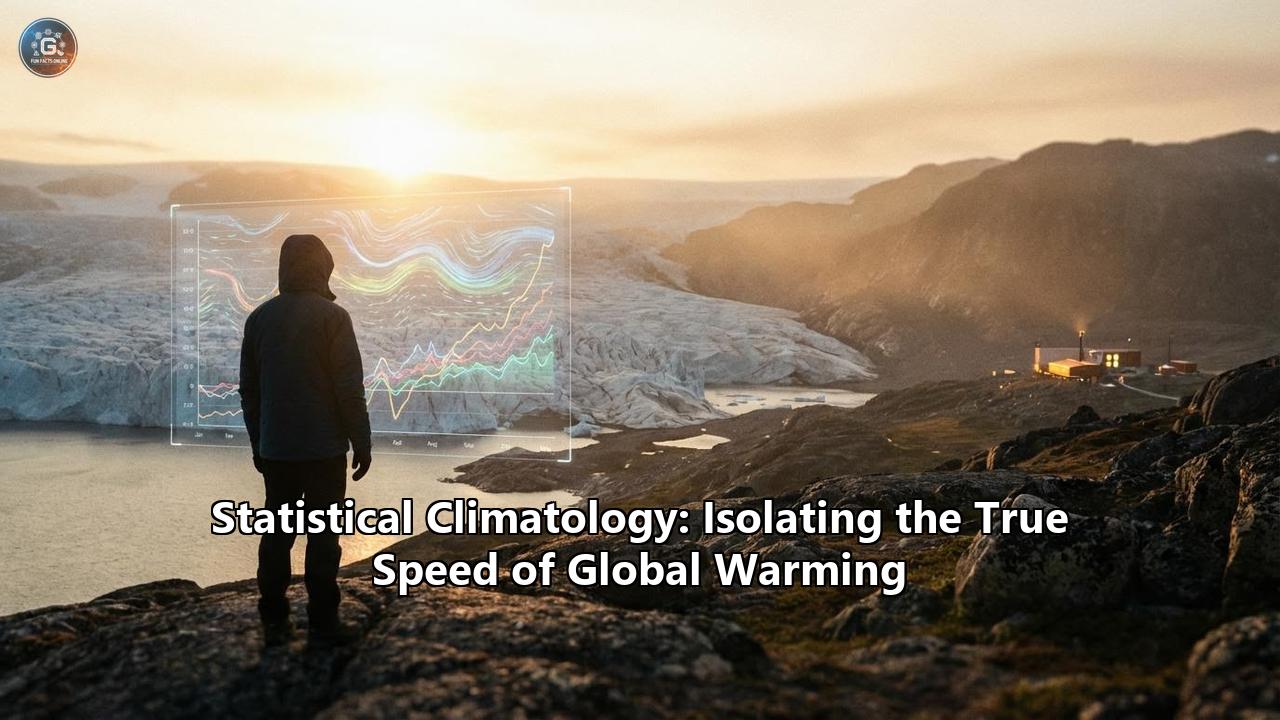 Statistical Climatology: Isolating the True Speed of Global Warming