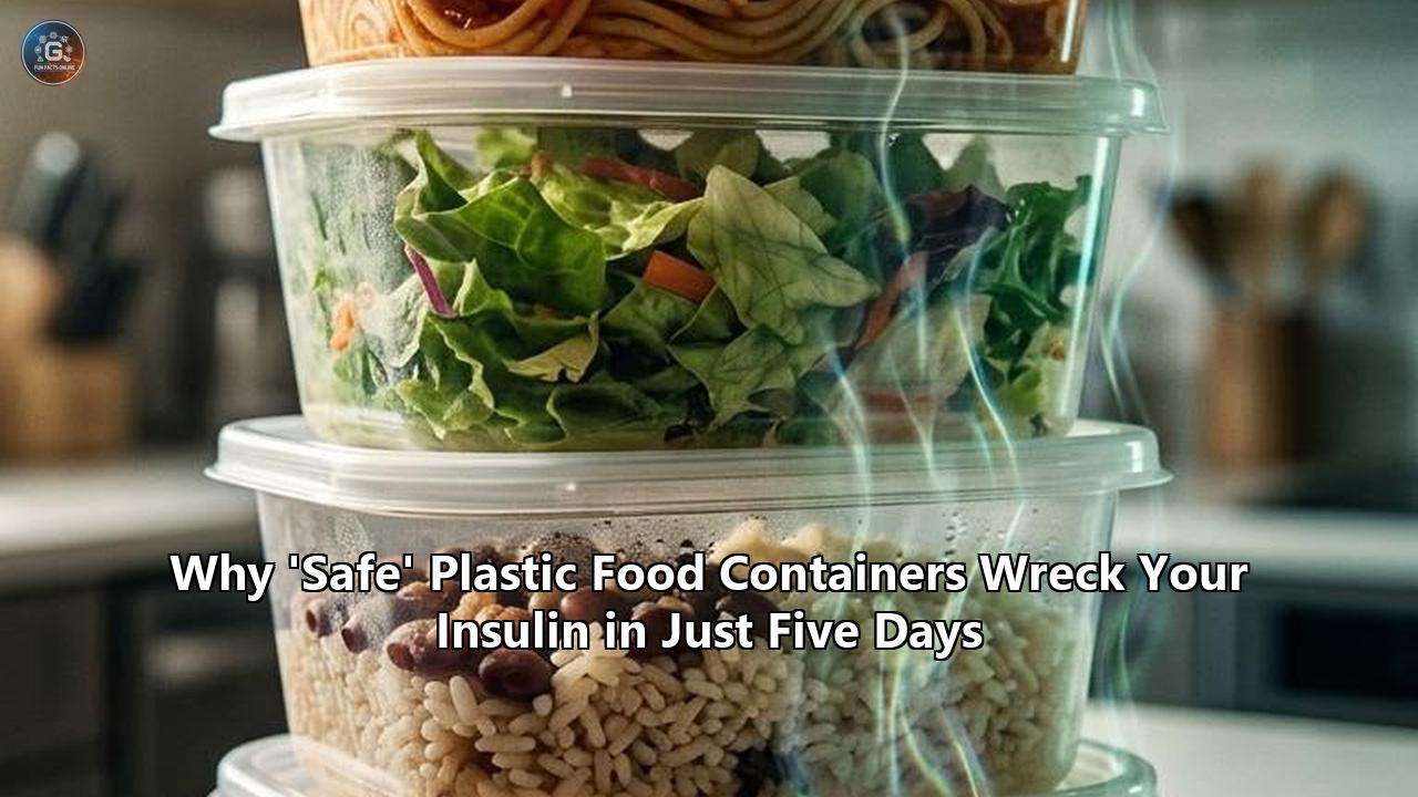 Why 'Safe' Plastic Food Containers Wreck Your Insulin in Just Five Days