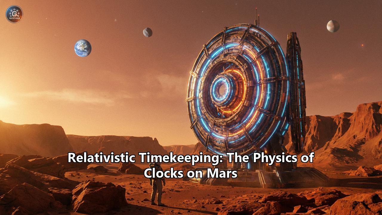 Relativistic Timekeeping: The Physics of Clocks on Mars