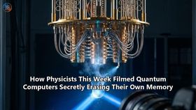 How Physicists This Week Filmed Quantum Computers Secretly Erasing Their Own Memory