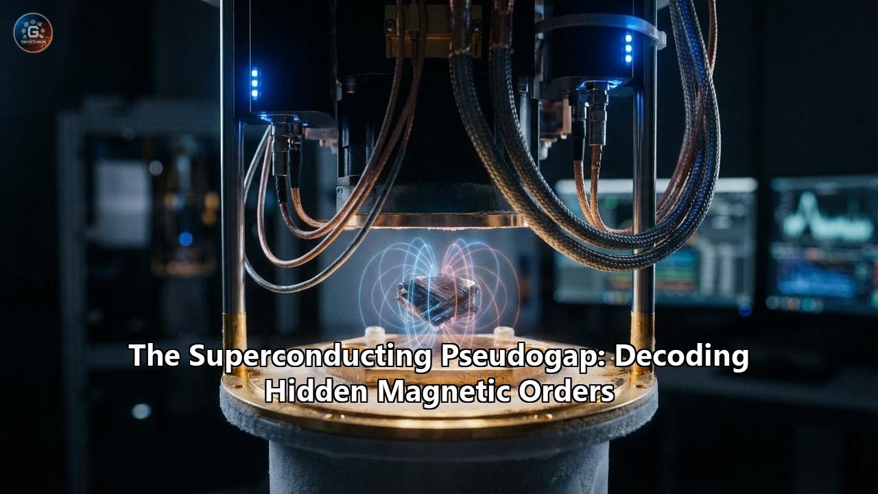 The Superconducting Pseudogap: Decoding Hidden Magnetic Orders