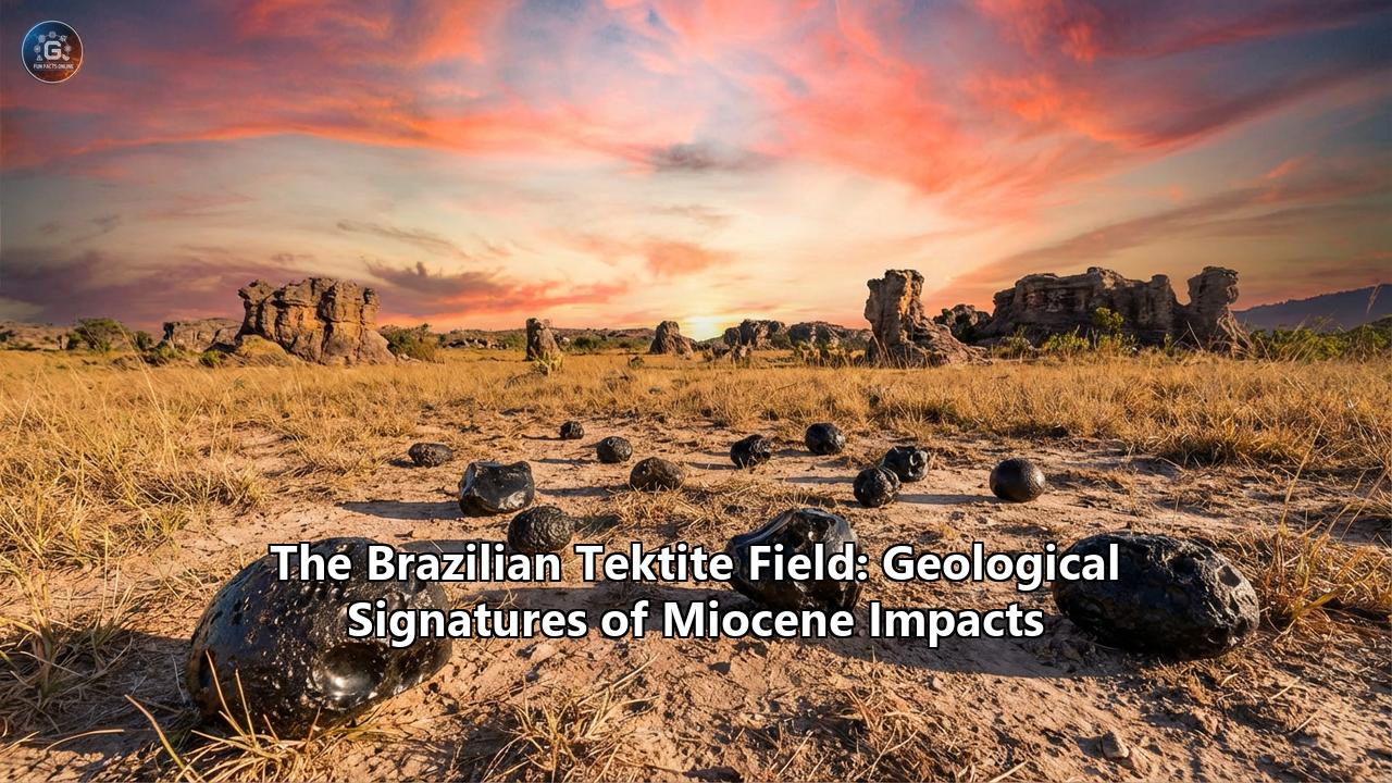 The Brazilian Tektite Field: Geological Signatures of Miocene Impacts