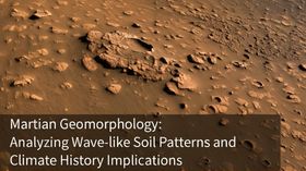 Martian Geomorphology: Analyzing Wave-like Soil Patterns and Climate History Implications