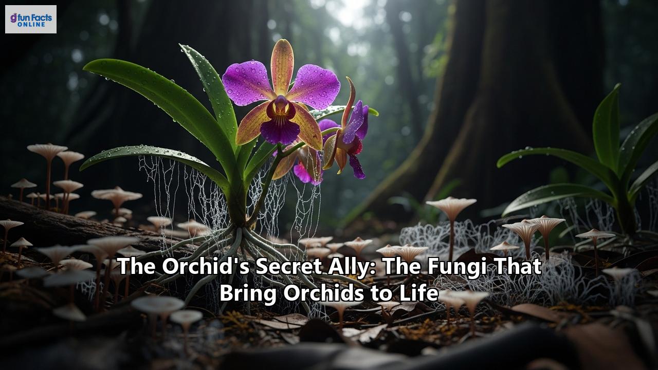 The Orchid's Secret Ally: The Fungi That Bring Orchids to Life