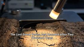 The Lost Greek Verses Just Decoded After Two Thousand Years