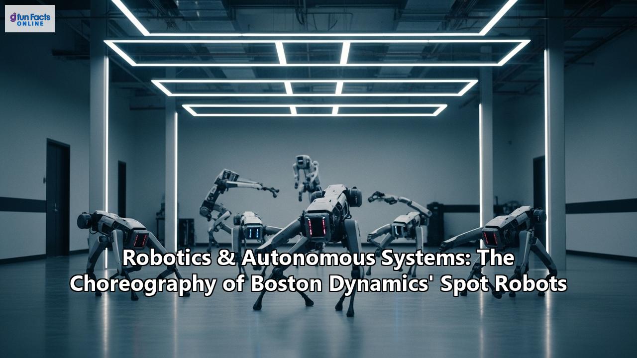 Robotics & Autonomous Systems: The Choreography of Boston Dynamics' Spot Robots