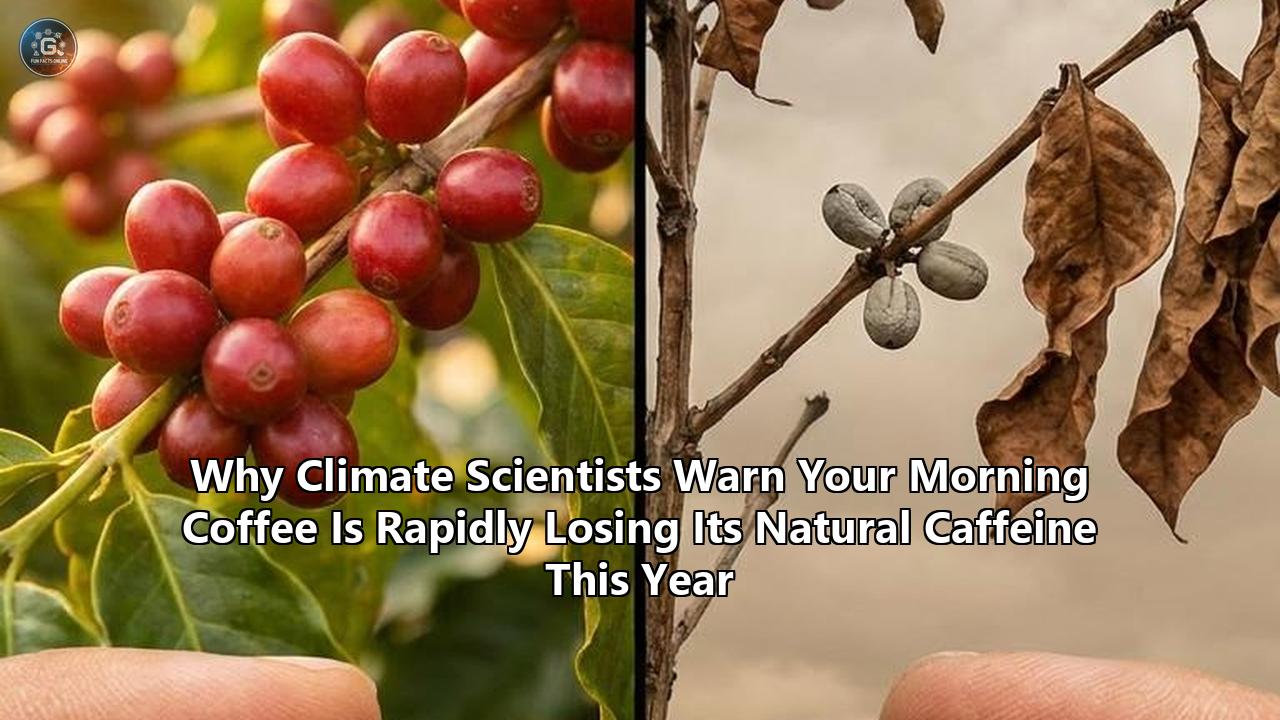 Why Climate Scientists Warn Your Morning Coffee Is Rapidly Losing Its Natural Caffeine This Year